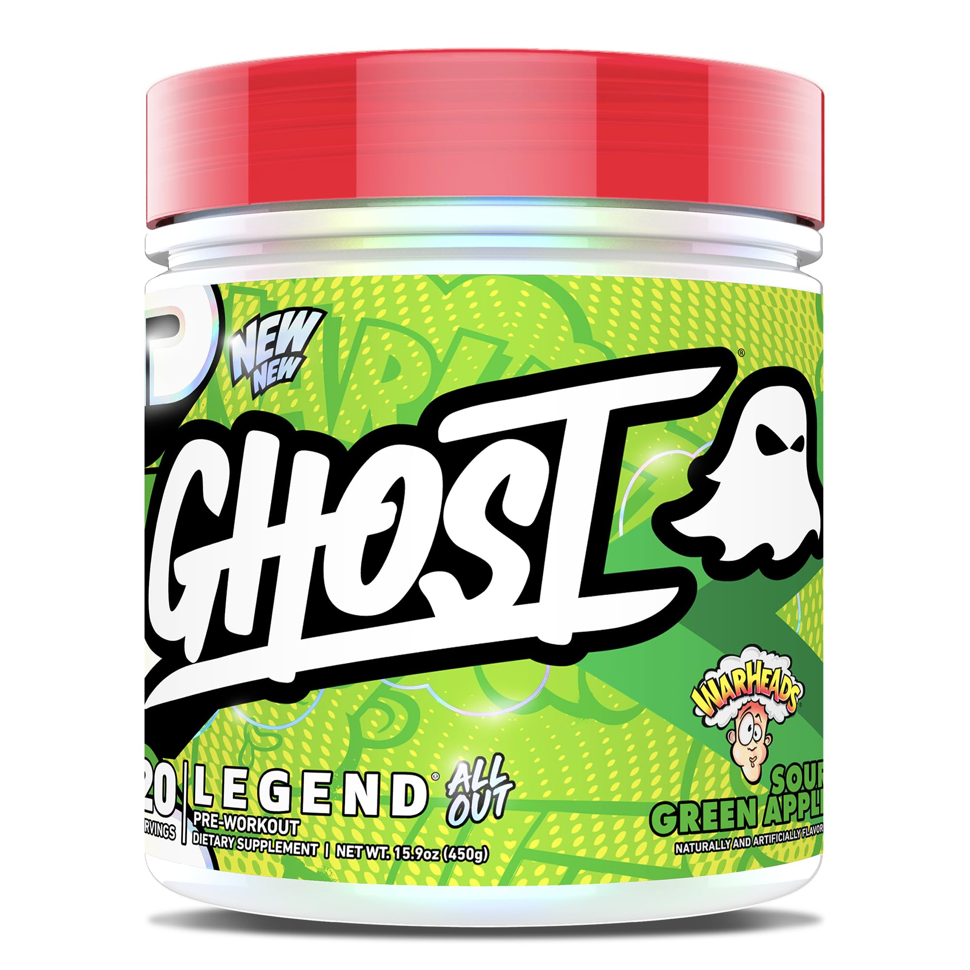 Foto 1 | Suplemento Para Antes Del Entrenamiento Ghost Legend All Out V2, 20 Porciones