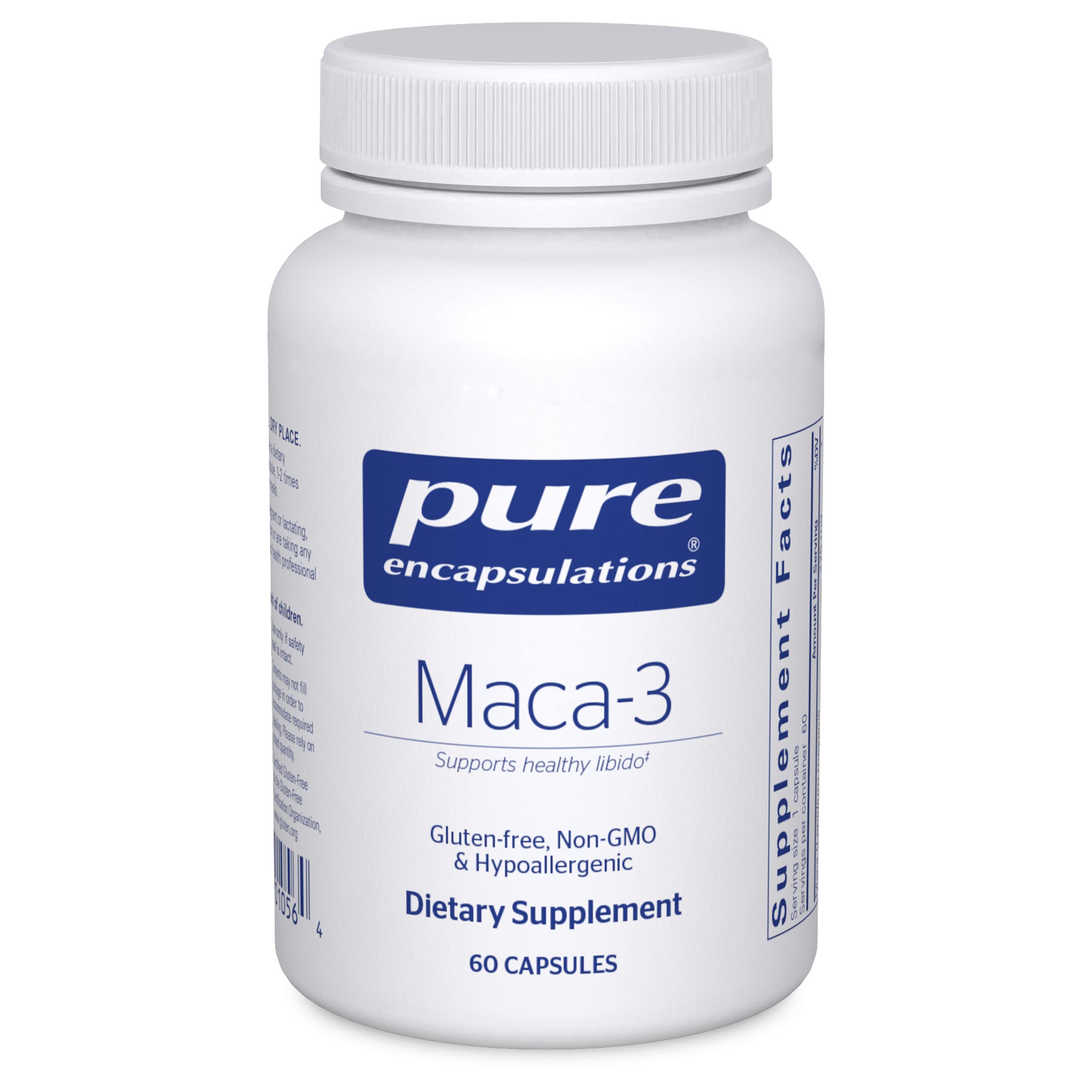 Foto 2 pulgar | Suplemento Pure Encapsulations Maca-3 60 Cápsulas - Venta Internacional.