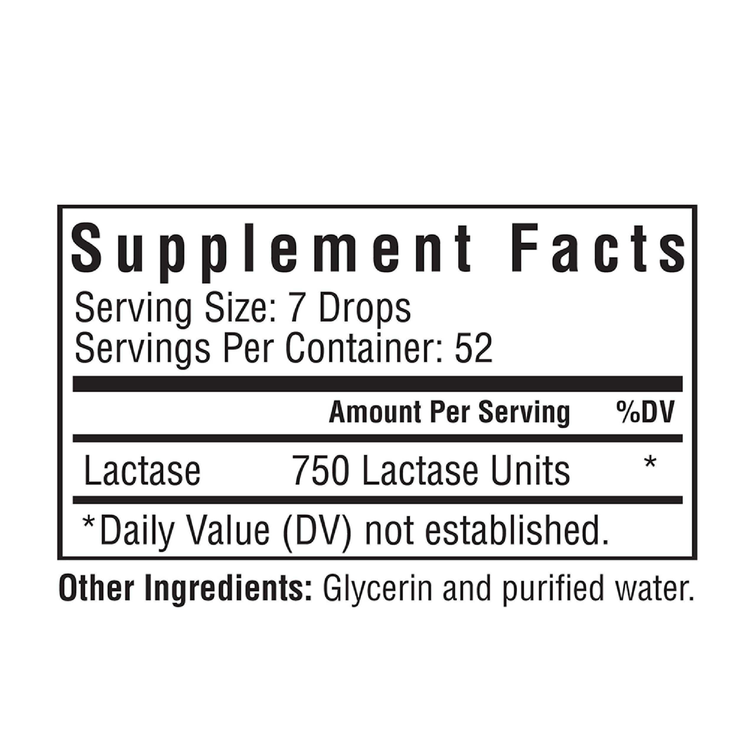 Foto 3 pulgar | Suplemento Líquido Lactase Drops Seeking Health 15 ml 52 Porciones - Venta Internacional