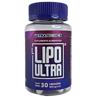 Foto 1 | Lipo Ultra Marca Ultra Advance3 Cápsulas 500mg 30 Unidades