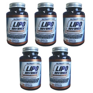 Foto 1 | Ultra Advance Lipo Advance Quemador Abdominal 500mg Pack 5