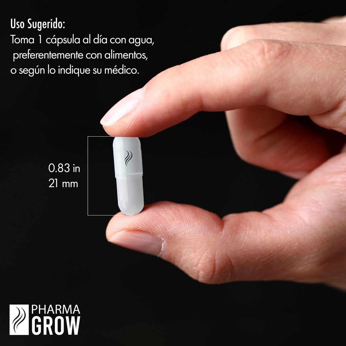 Foto 5 pulgar | Kit Pharma Grow Minoxidil 5 Mg 90 Cápsulas + Minoxidil 5% + Biotina Solución