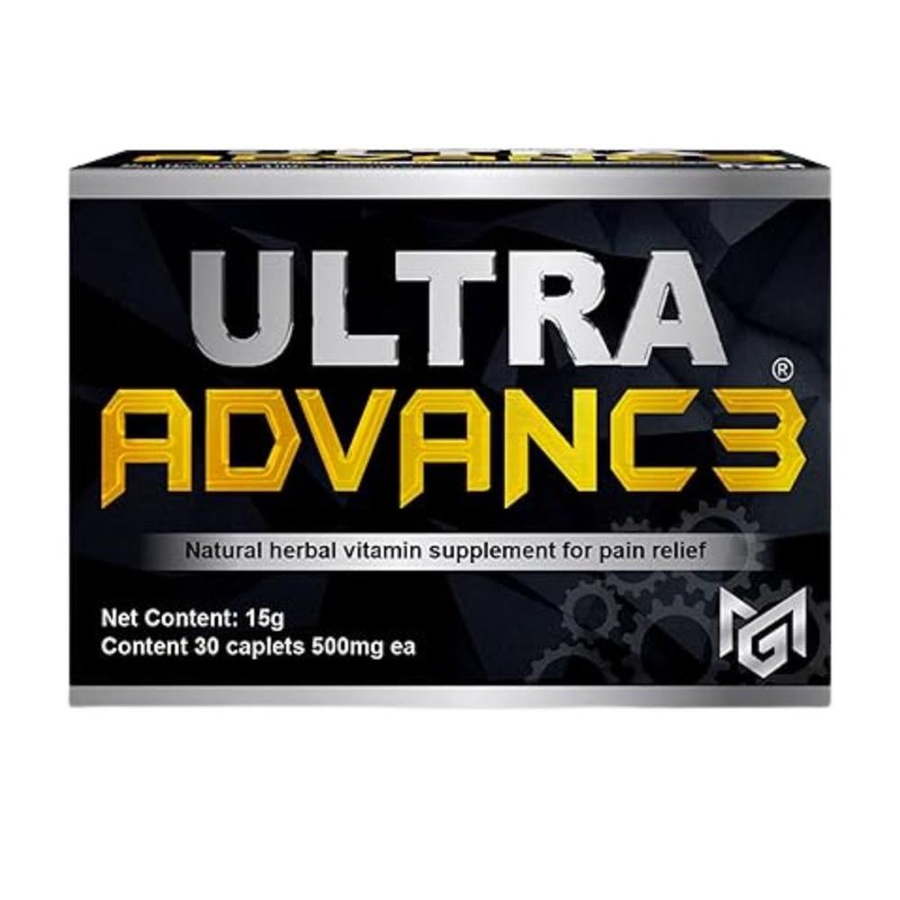 Foto 2 pulgar | Ultra Advance3 Negro Con Magnesio Cápsulas 500mg 30 Unidades