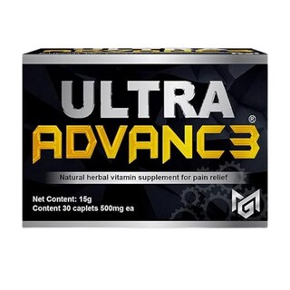 Foto 1 | Ultra Advance3 Negro Con Magnesio Cápsulas 500mg 30 Unidades