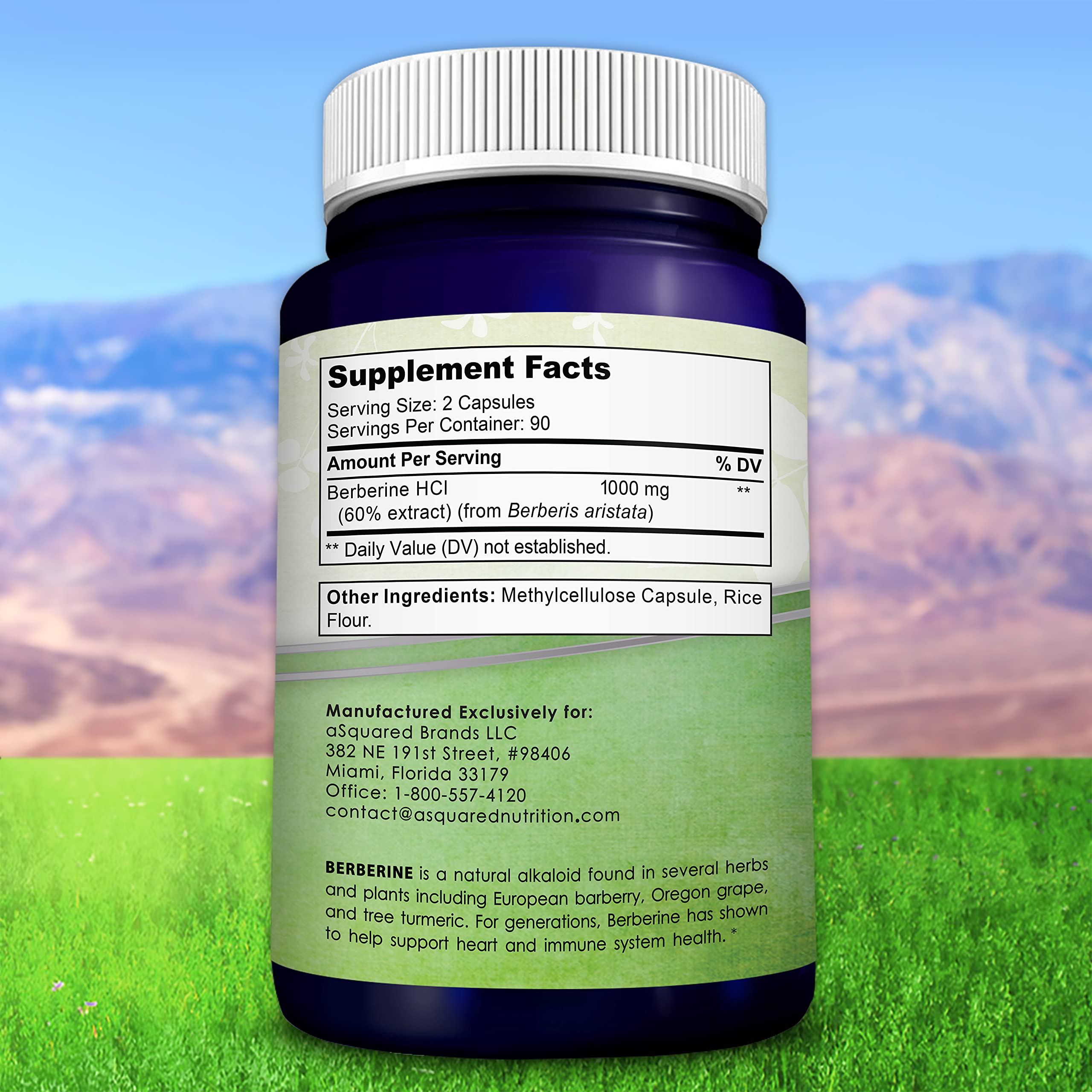 Foto 7 pulgar | Suplemento De Berberina Pura De Squared Nutrition, 1000 Mg, 180 Cápsulas - Venta Internacional.
