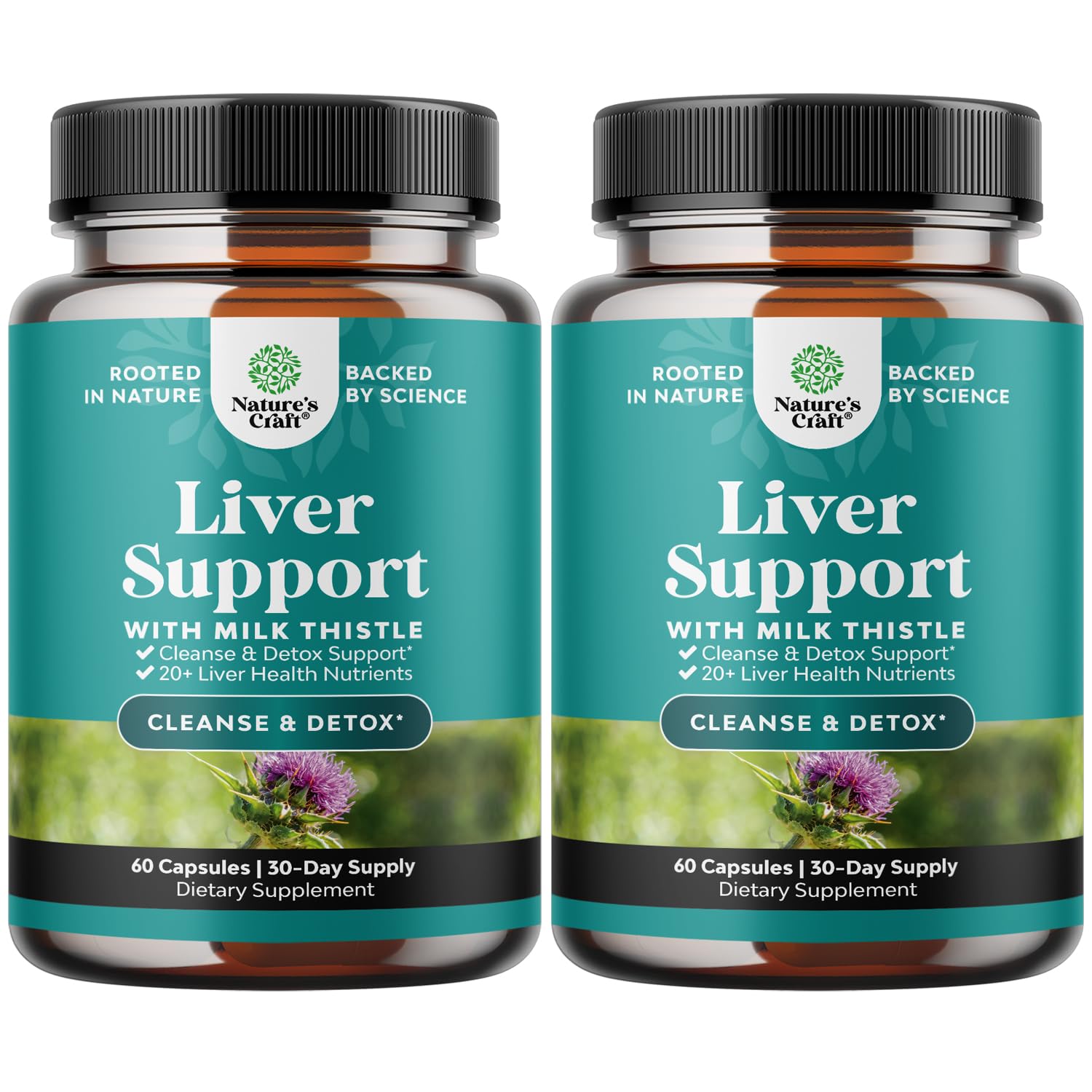 Foto 2 pulgar | Suplemento Natures Craft Liver Cleanse, Desintoxicante, Cardo Mariano - Venta Internacional.