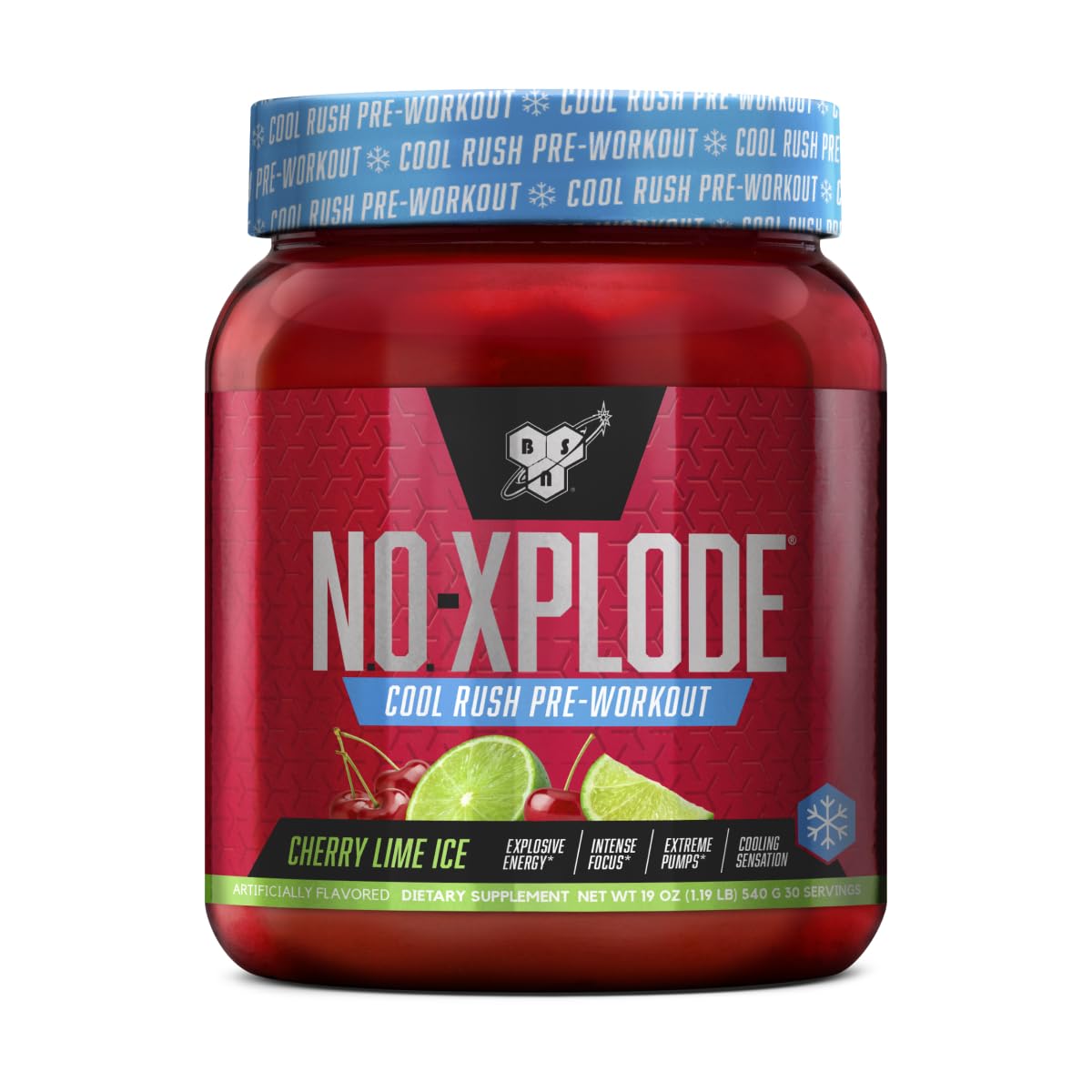 Foto 2 pulgar | Polvo Para Antes Del Entrenamiento Bsn N.o.-xplode Cool Rush Cherry Lime Ice - Venta Internacional.