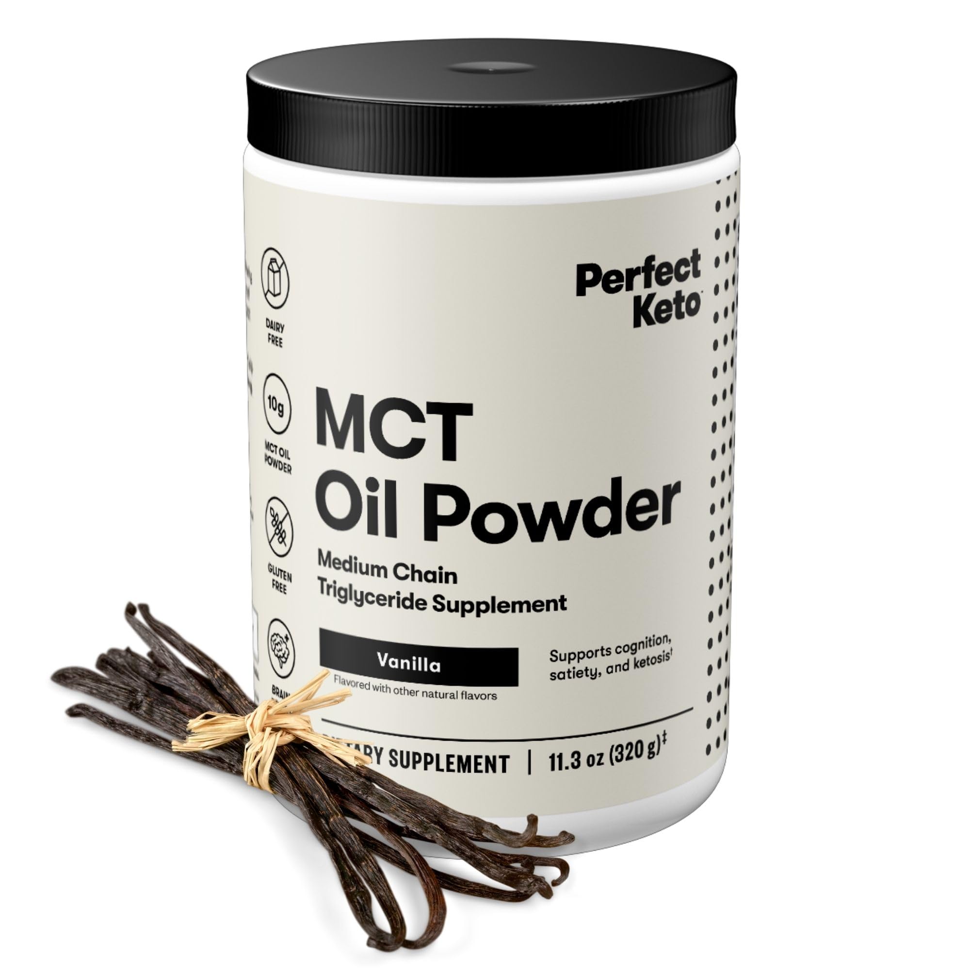 Foto 1 | Aceite Mct En Polvo Supplement Perfect Keto, Vainilla, 30 Porciones - Venta Internacional.