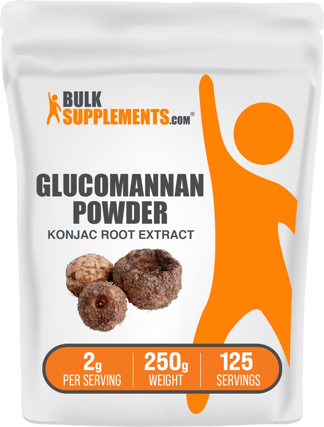 Foto 2 pulgar | Suplemento Bulksupplements.com Glucomanano En Polvo 250 G - Venta Internacional.