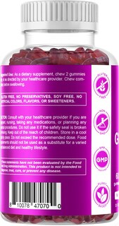Foto 5 | Suplemento Vitamático En Gomitas De Biotina De 10,000 Mcg Para Cabello 60 Ve - Venta Internacional.