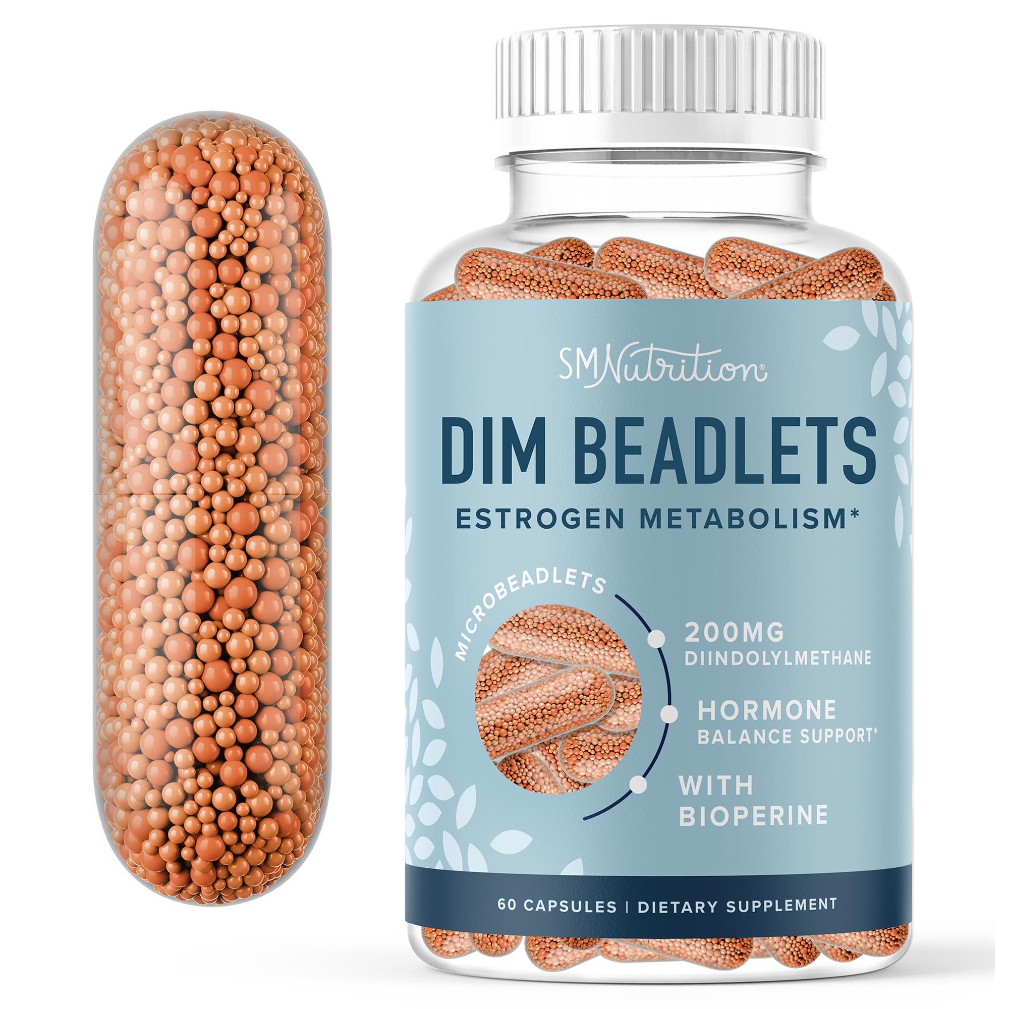Foto 2 pulgar | Suplemento Smnutrition Dim 200 Mg Hormone Balance 60 Cápsulas - Venta Internacional.