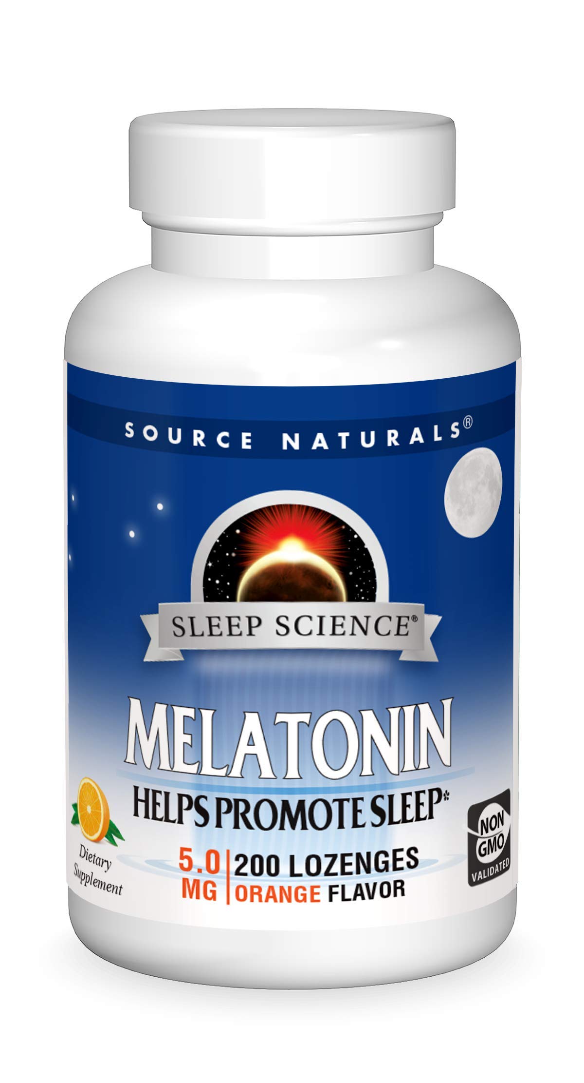 Foto 2 pulgar | Melatonina Supplement Source Naturals, 5 Mg, 200 Pastillas De Naranja - Venta Internacional.