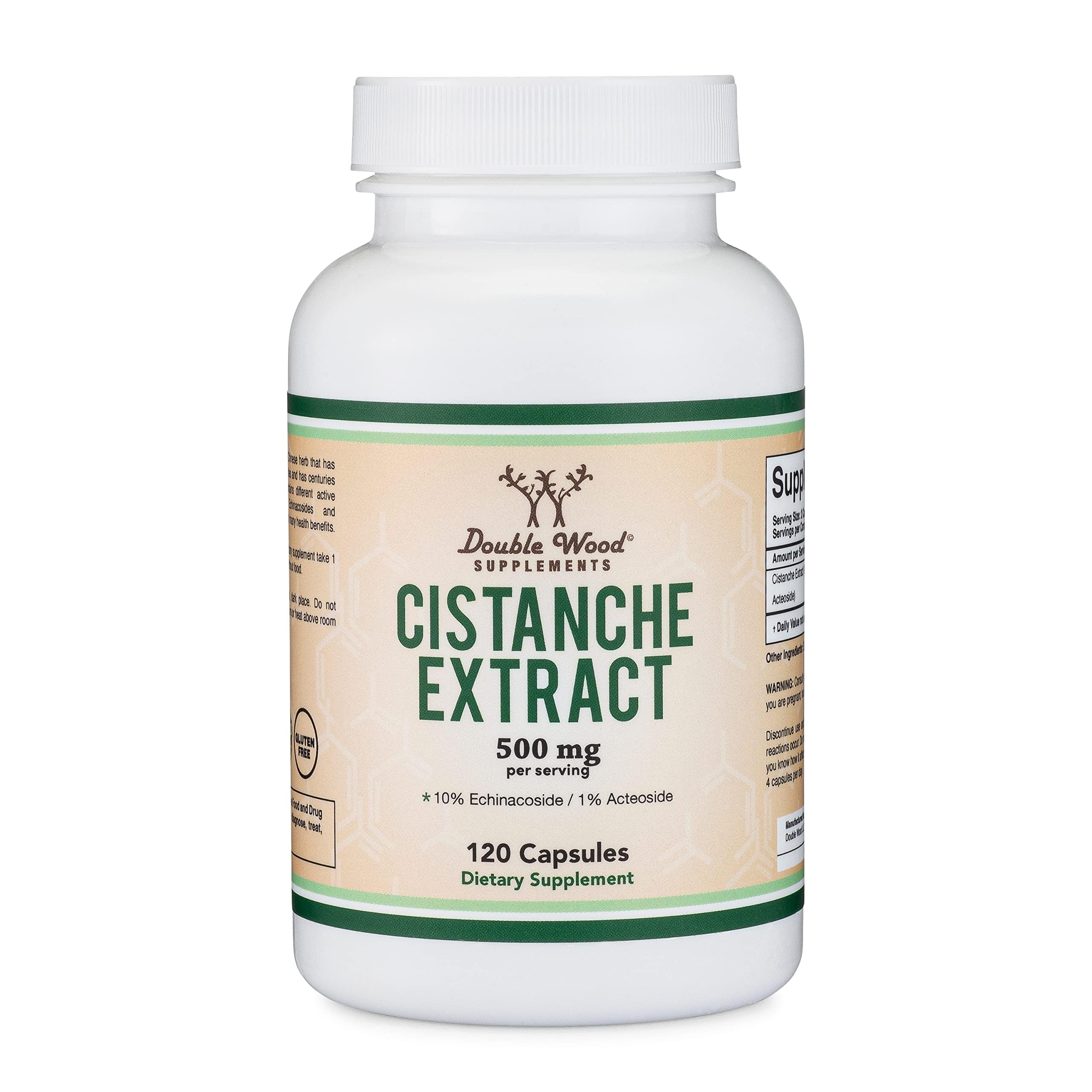 Foto 4 | Suplemento De Extracto De Cistanche Tubulosa De Double Wood 500 Mg - Venta Internacional.