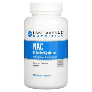 Foto 1 | Suplemento De N-acetil-l-cisteína De Lake Avenue 600 Mg 120 Cápsulas - Venta Internacional.