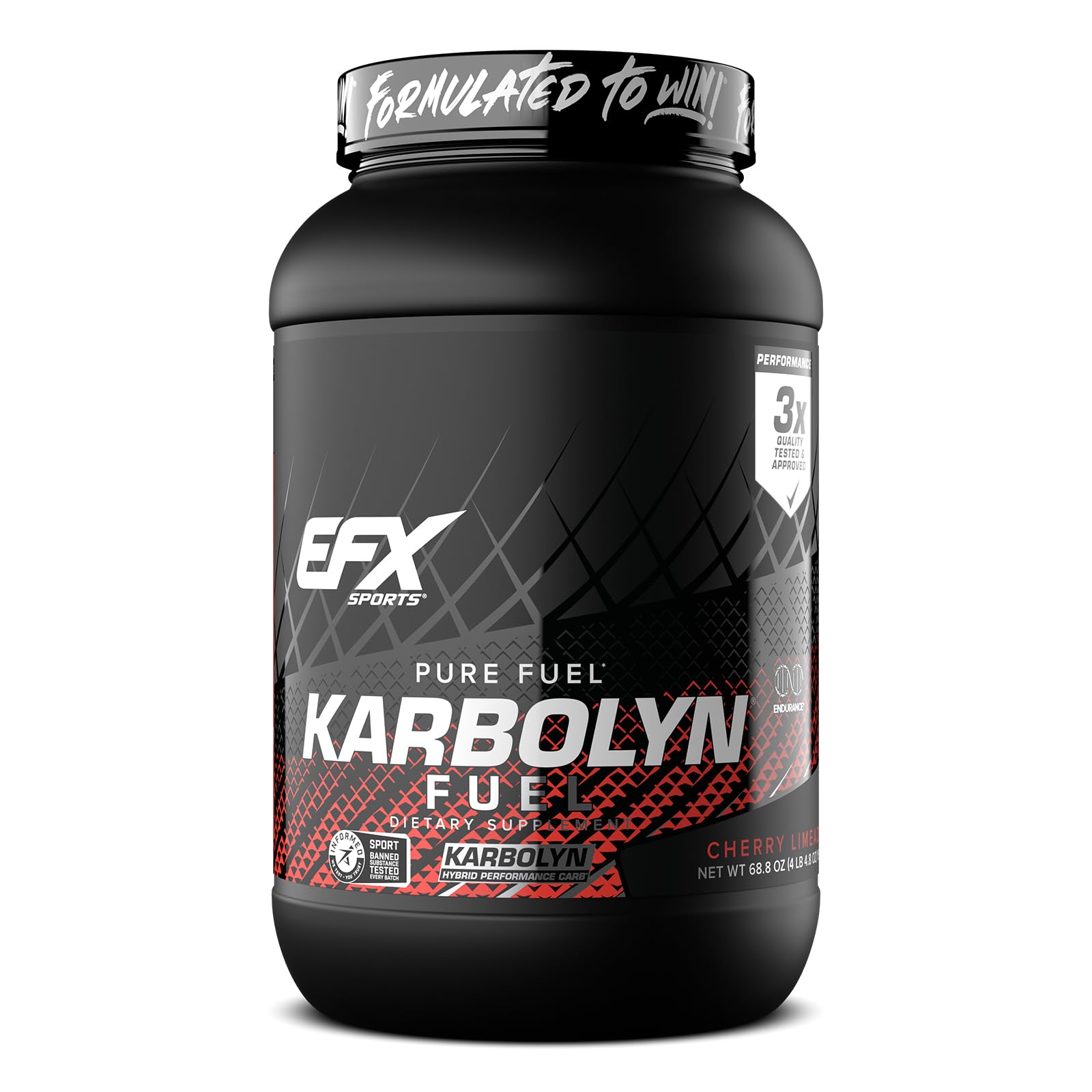 Foto 2 pulgar | Carbohidratos En Polvo Efx Sports Karbolyn Fuel 37 Porciones - Venta Internacional.