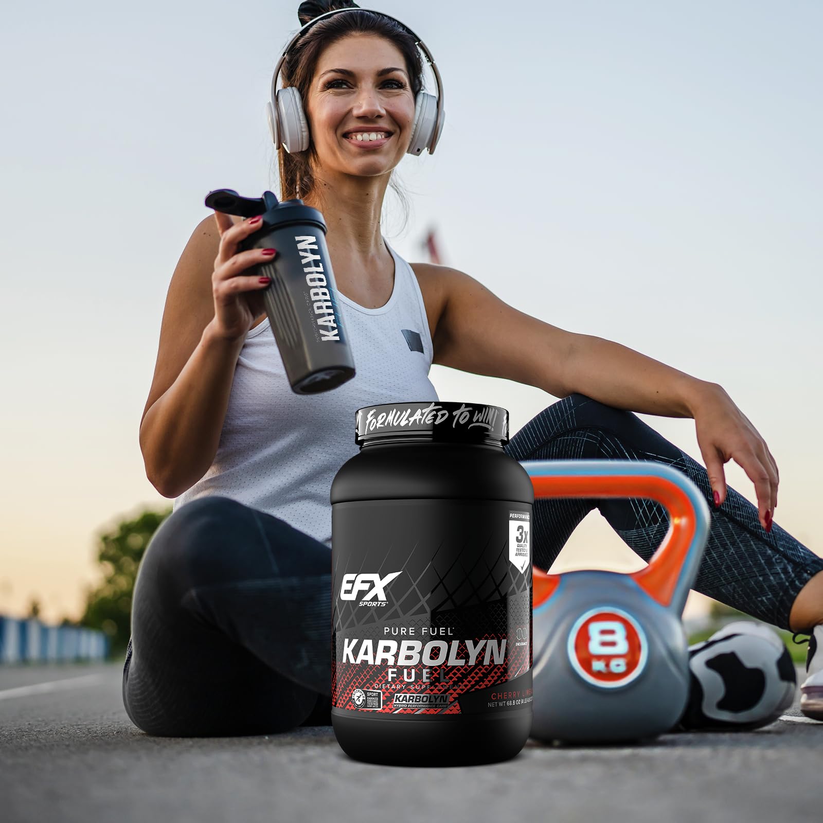 Foto 7 | Carbohidratos En Polvo Efx Sports Karbolyn Fuel 37 Porciones - Venta Internacional.