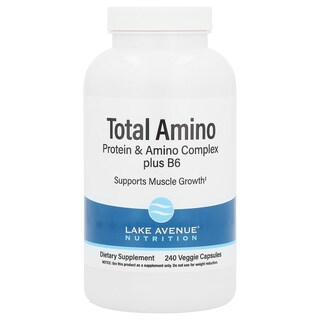 Foto 1 | Suplemento Lake Avenue Nutrition Total Amino 240 Cápsulas - Venta Internacional.