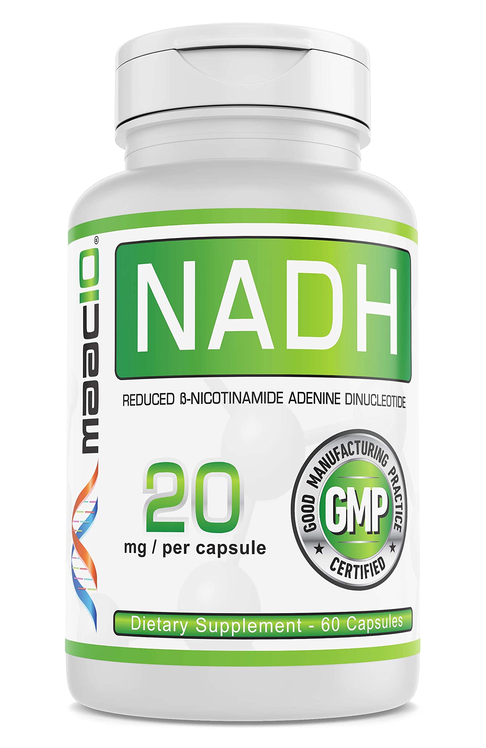 Foto 1 | Suplemento Maac10 Nadh 20 Mg 60 Cápsulas Para Energía Y Longevidad - Venta Internacional.