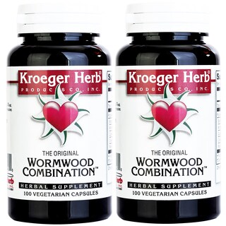 Foto 2 | Suplemento Kroeger Herb & Wormwood Combination 100 Cápsulas X2 - Venta Internacional.