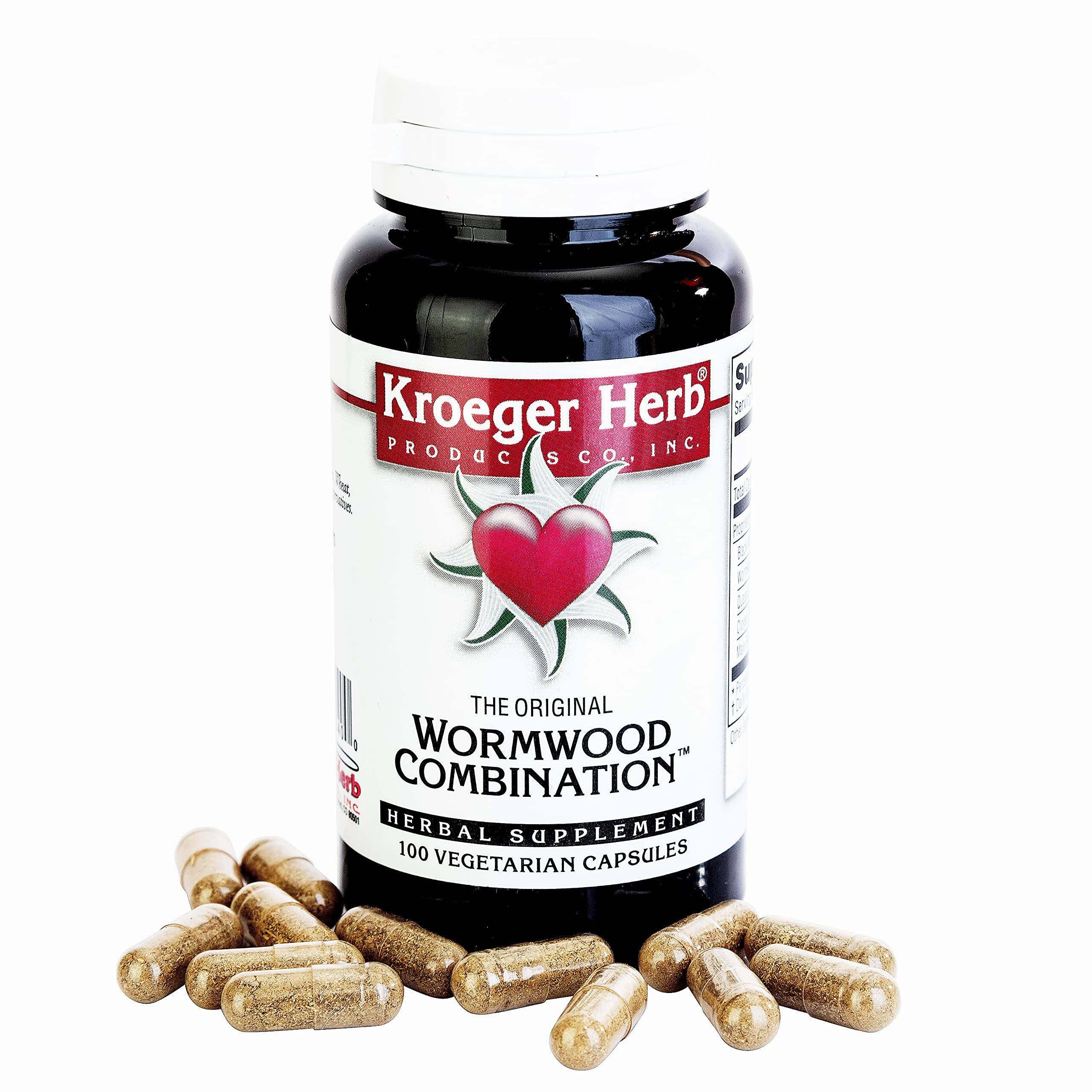 Foto 7 pulgar | Suplemento Kroeger Herb & Wormwood Combination 100 Cápsulas X2 - Venta Internacional.