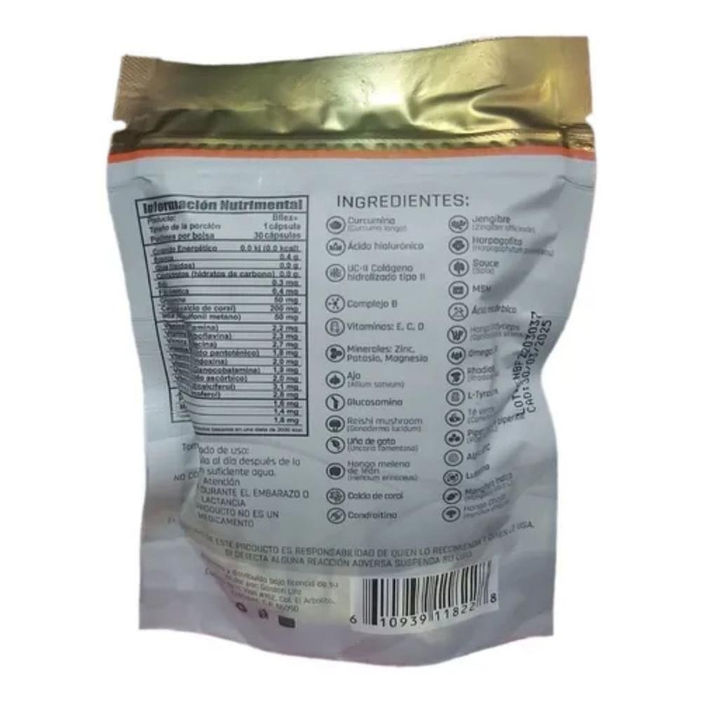 Foto 3 pulgar | B-flex Ultra Advance Complejo B Cápsulas 500mg 5 Piezas