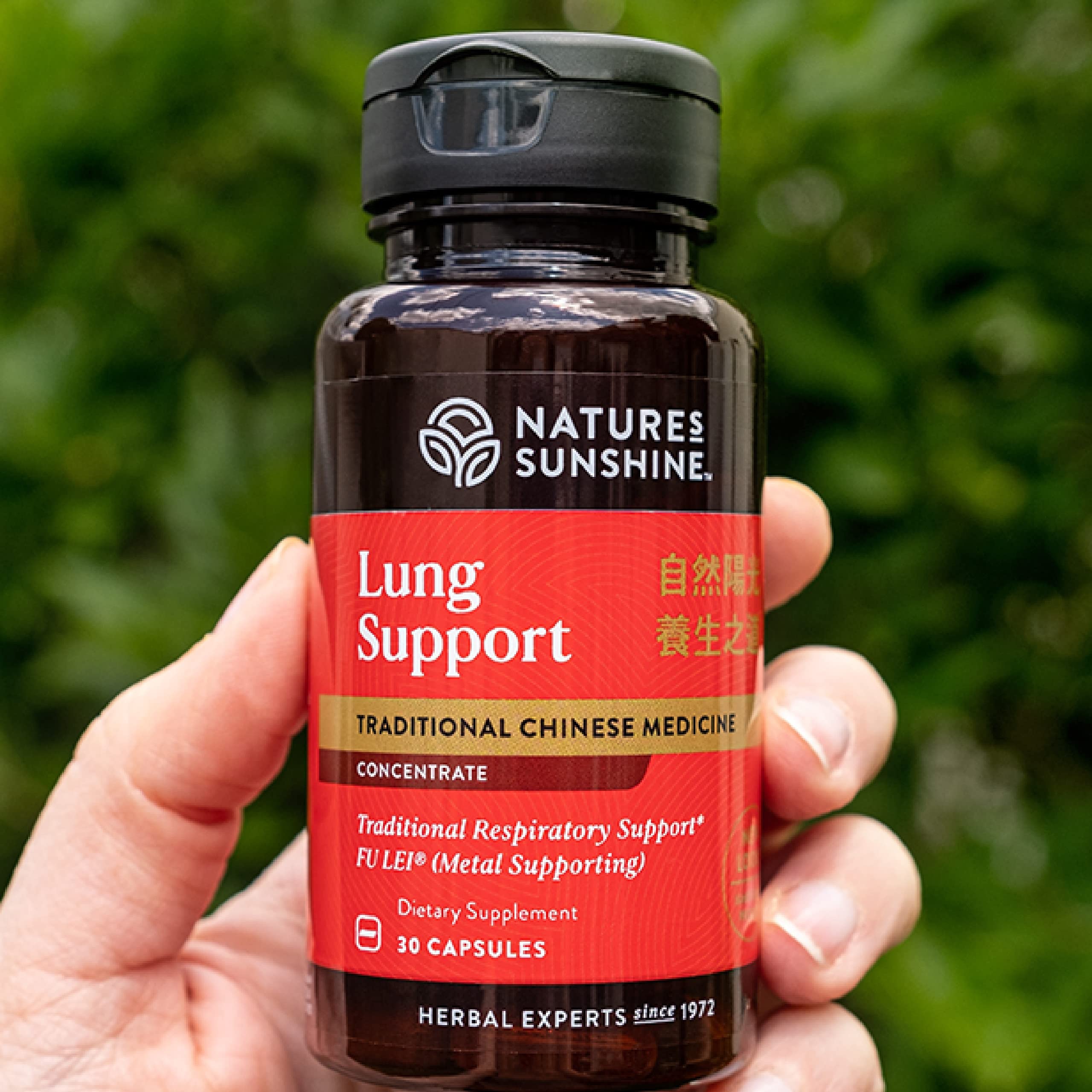 Foto 3 pulgar | Suplemento Nature's Sunshine Lung Support Chinese Tcm 30 Cápsulas - Venta Internacional.