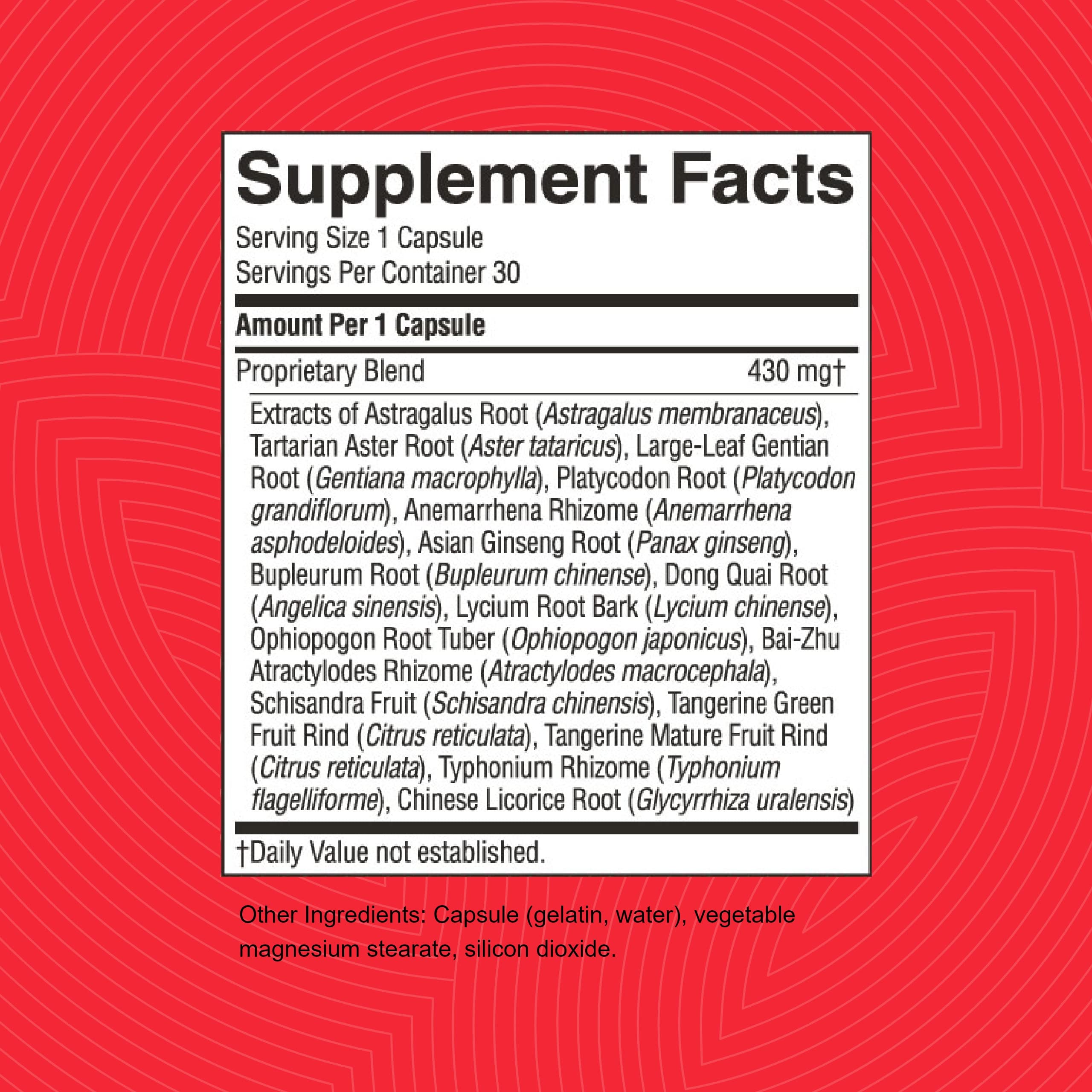 Foto 3 | Suplemento Nature's Sunshine Lung Support Chinese Tcm 30 Cápsulas - Venta Internacional.