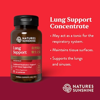 Foto 4 | Suplemento Nature's Sunshine Lung Support Chinese Tcm 30 Cápsulas - Venta Internacional.