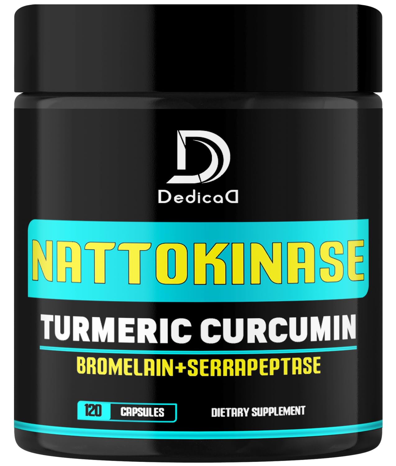 Foto 1 | Suplemento Dedicad Nattokinase 2000 Fu 120 Cápsulas - Venta Internacional