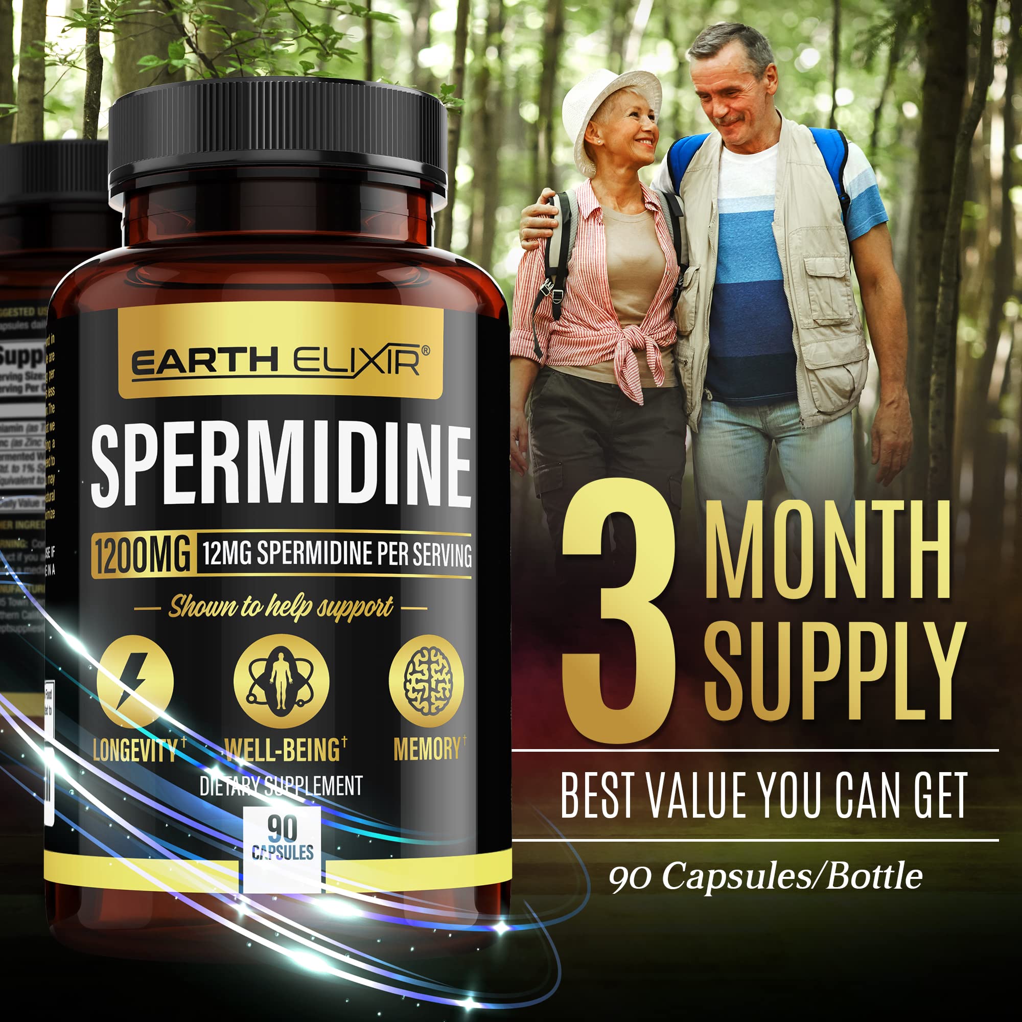Foto 5 pulgar | Spermidine Earth Elixir 90 Cápsulas-Venta Internacional