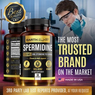 Foto 6 | Spermidine Earth Elixir 90 Cápsulas-Venta Internacional