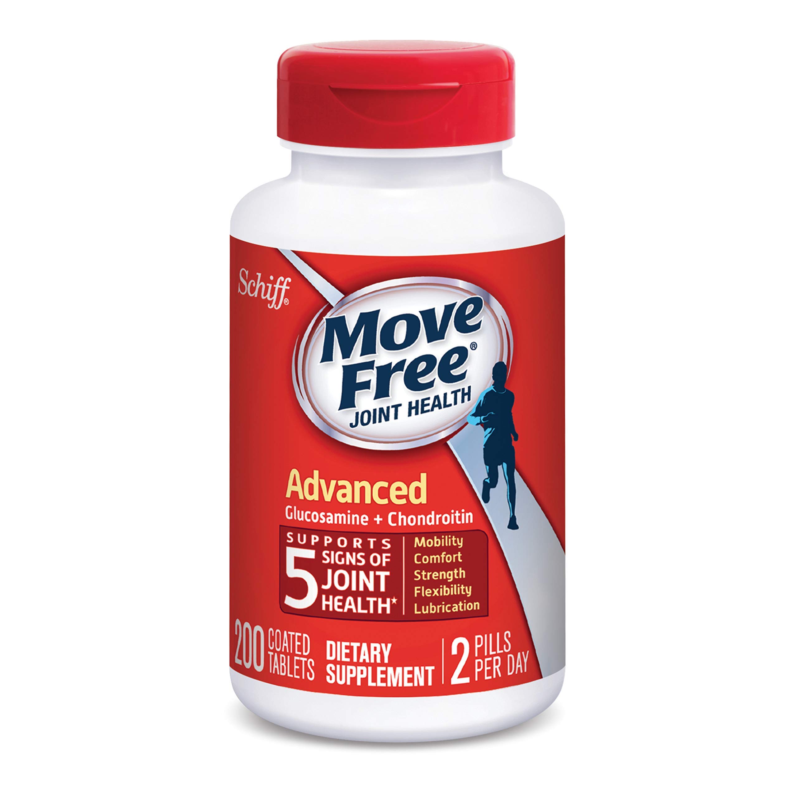 Foto 2 | Suplemento Move Free Advanced Joint Health 200 Comprimidos - Venta Internacional.