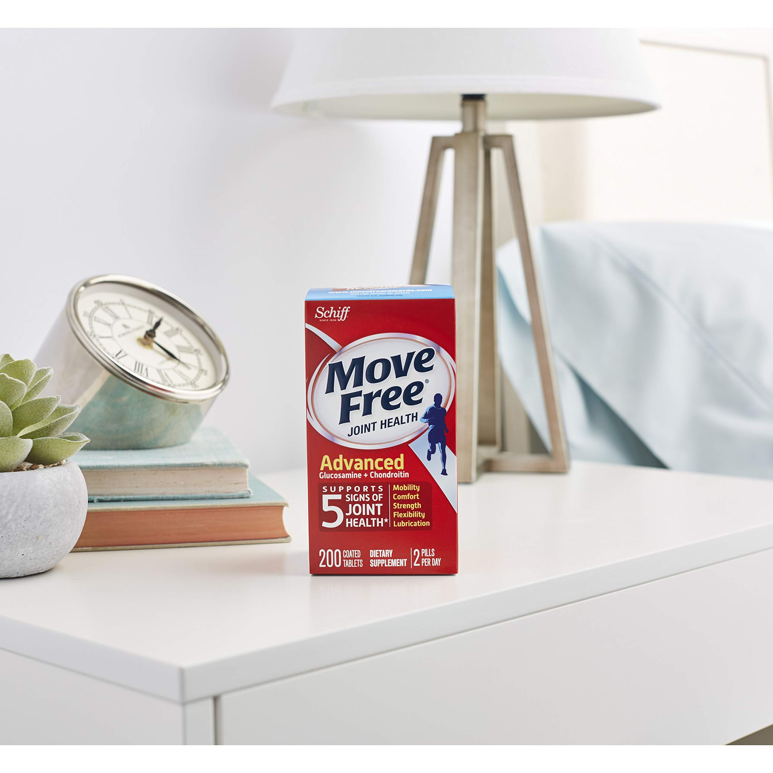 Foto 8 pulgar | Suplemento Move Free Advanced Joint Health 200 Comprimidos - Venta Internacional.