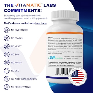 Foto 7 | Saccharomyces Vitamatic 60 Cápsulas-Venta Internacional