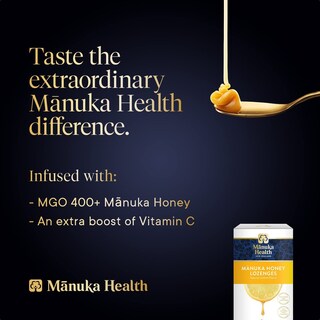 Foto 2 | Pastillas Para Chupar Manuka Health Con Miel De Manuka, 15 G, Sabor A Limón - Venta Internacional.