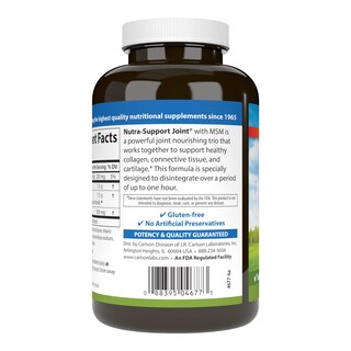 Foto 3 | Glucosamina Carlson 120 Tabletas-Venta Internacional