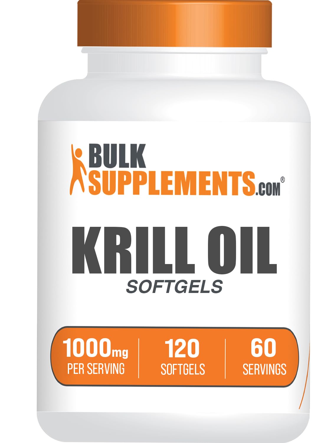 Foto 2 pulgar | Suplemento De Aceite De Krill Bulksupplements.com 1000 Mg 120 Cápsulas Blandas - Venta Internacional.