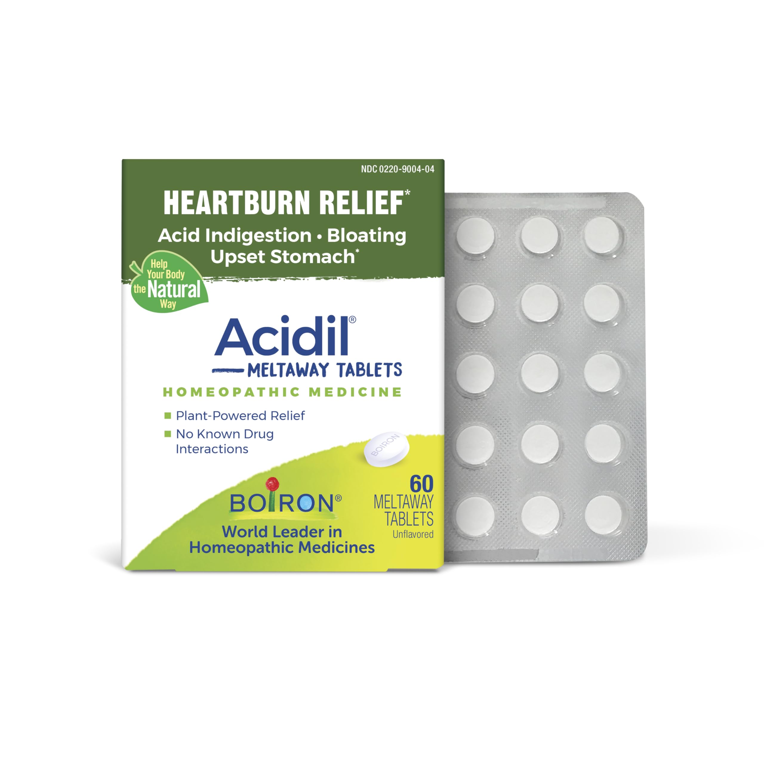 Foto 1 | Suplemento Boiron Acidil Para El Reflujo Ácido Y La Acidez Estomacal, 60 Unidades - Venta Internacional.