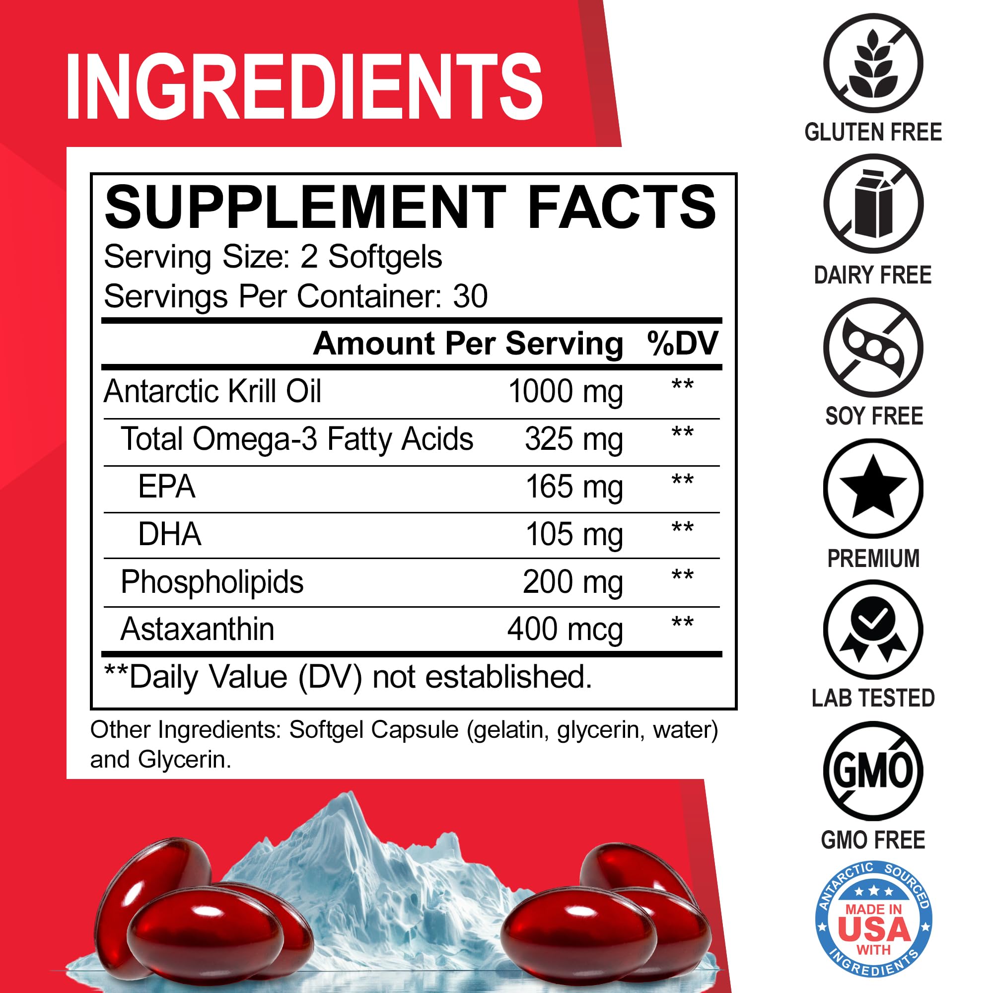 Foto 7 pulgar | Suplementos De Aceite De Krill Dr. Bo, Omega 3, 1000 Mg, Cápsulas Blandas, 60 Unidades - Venta Internacional.