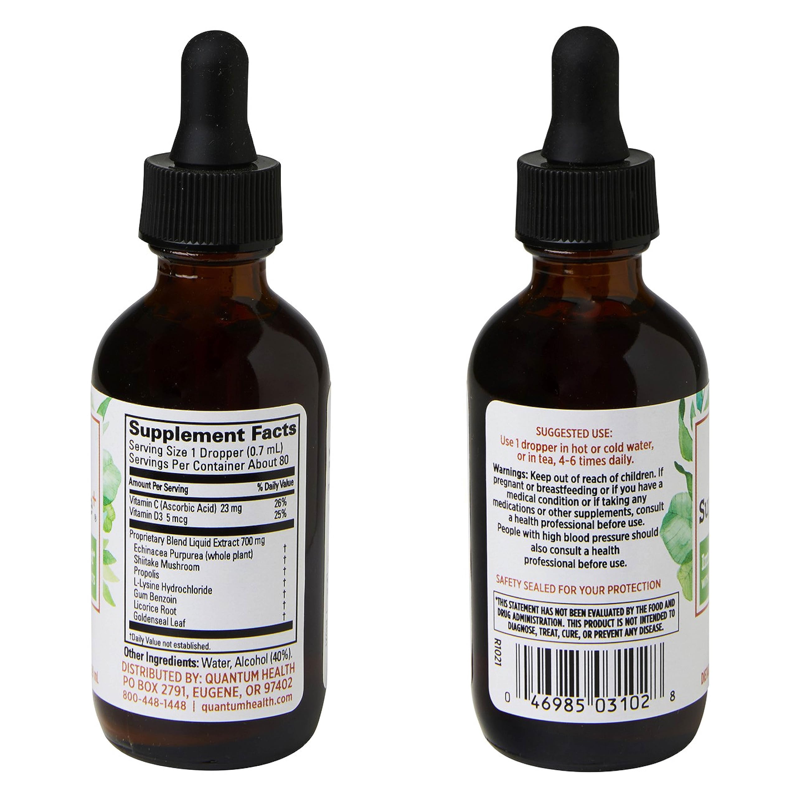 Foto 2 | Suplemento Quantum Health Superlysine+ Liquid 60 Ml - Venta Internacional.