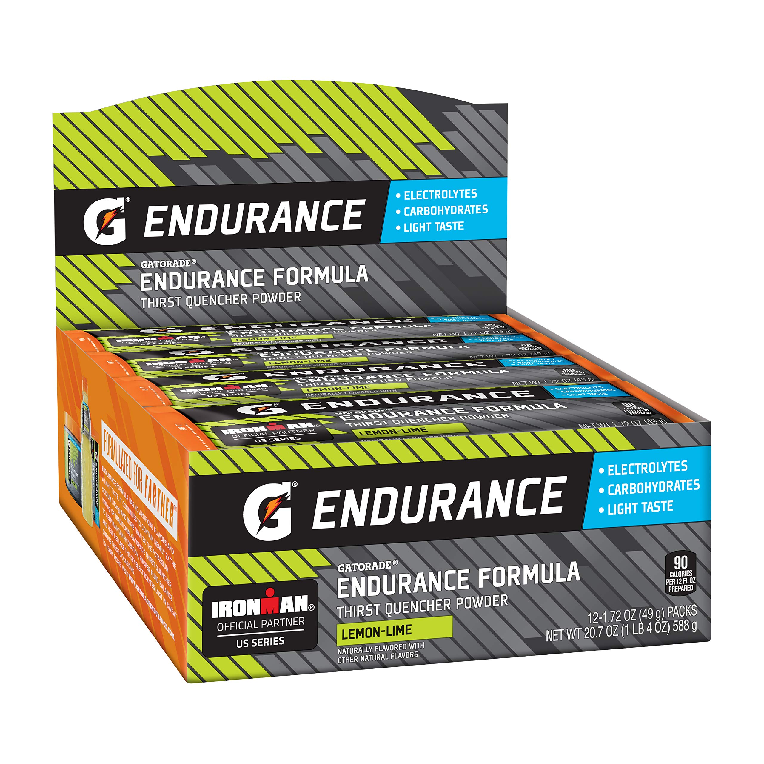 Foto 3 pulgar | Powder Sticks Gatorade Endurance Formula, Limón Y Lima, 48,6 G X  - Venta Internacional.