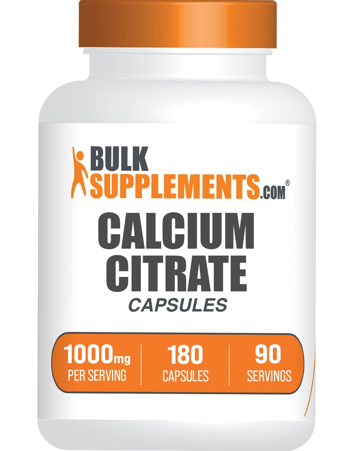 Foto 1 | Suplemento De Citrato De Calcio Bulksupplements.com 180 Cápsulas - Venta Internacional.
