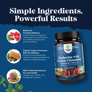 Foto 5 | Complejo Balancing Berberine Plus De 1200 Mg Por Porción, Berberina Antioxidante Con Cápsulas De Can - Venta Intern