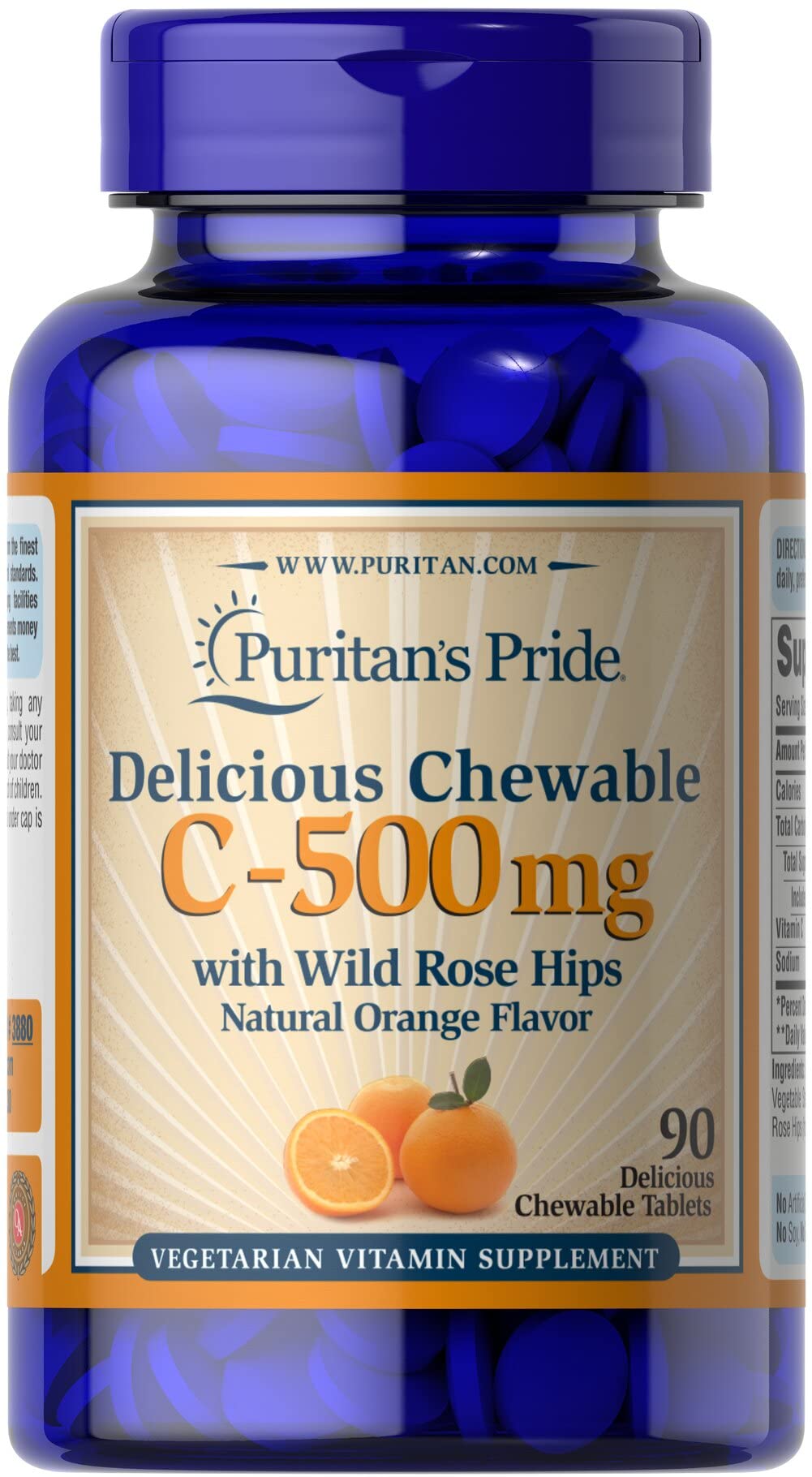 Foto 2 pulgar | Vitamina C Masticable - Venta Internacional.