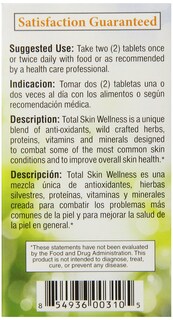 Foto 2 | Suplemento Bio Nutrition Skin Wellness 60 Comprimidos - Venta Internacional.