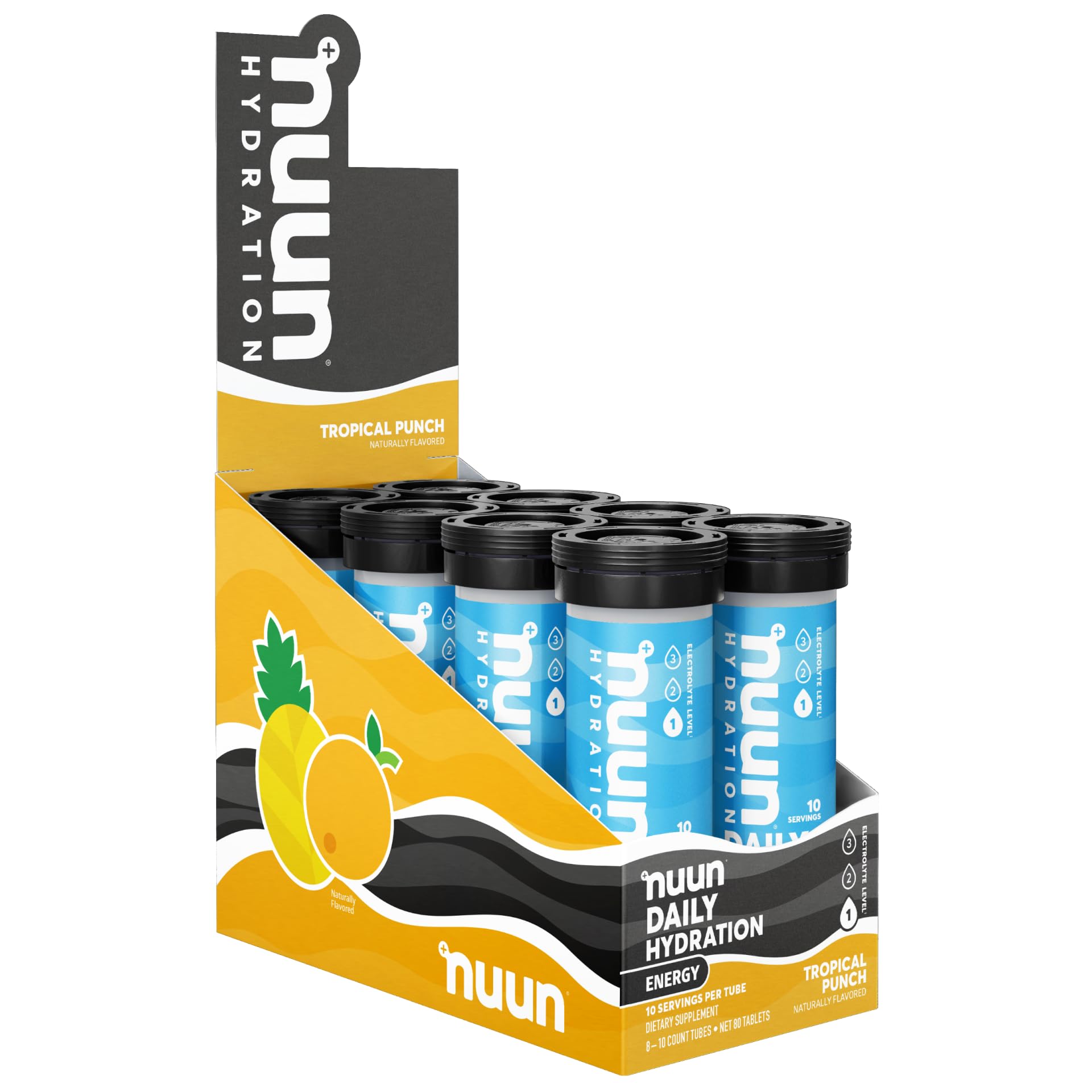 Foto 1 | Suplementos Nuun Energy Tropical Punch Vegano Kosher Sin Gluten - Venta Internacional.