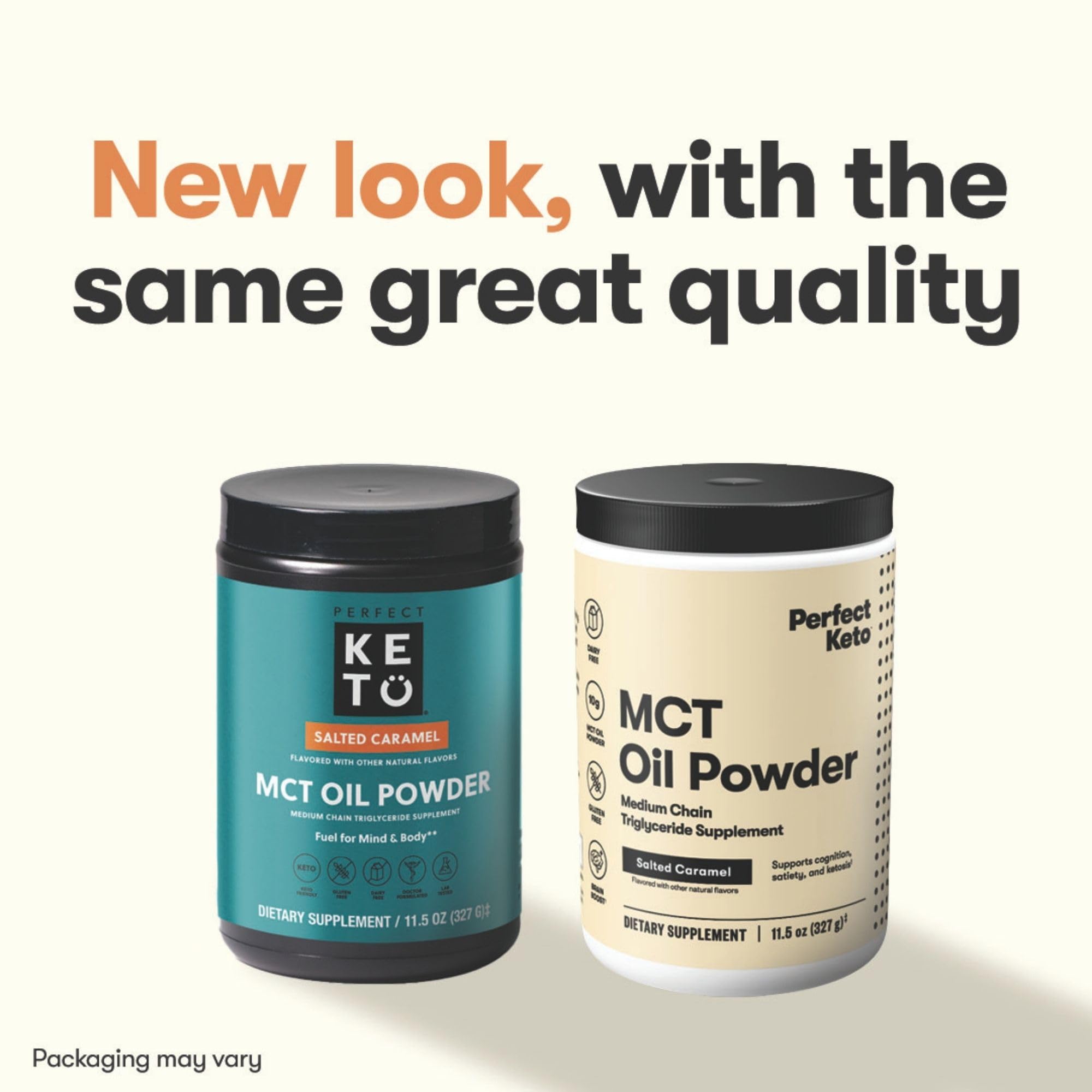 Foto 2 | Aceite Mct En Polvo Perfect Keto, 7 G, Triglicéridos De Cadena Media - Venta Internacional.
