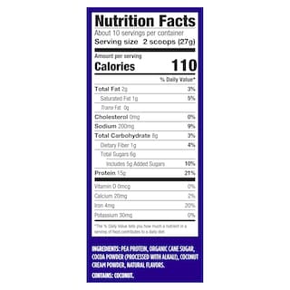 Foto 4 | Proteína En Polvo Vega Protein Made Simple Chocolate 270 G - Venta Internacional.