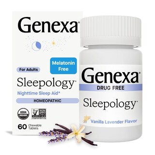 Foto 1 | Sleep Aid Genexa Sleepology Para Adultos, 60 Comprimidos Masticables - Venta Internacional.