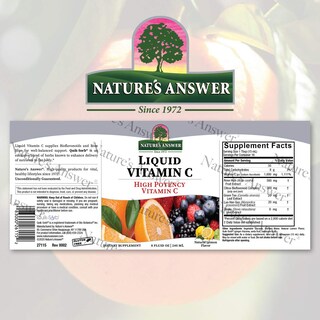 Foto 2 | Vitamina C Líquida Nature's Answer 1000 Mg 240 Ml Immune Boost - Venta Internacional.